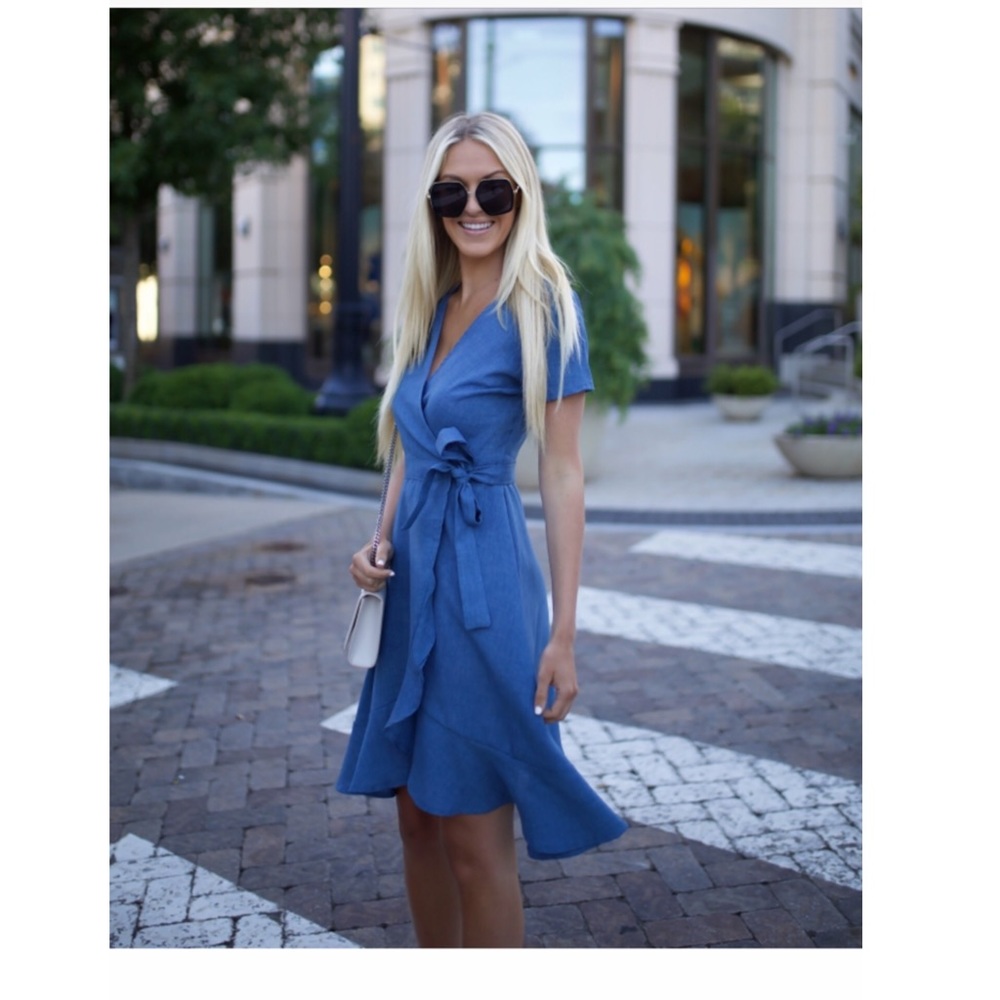 Capulet Ruffle Wrap Dress Vici Dolls SMALL